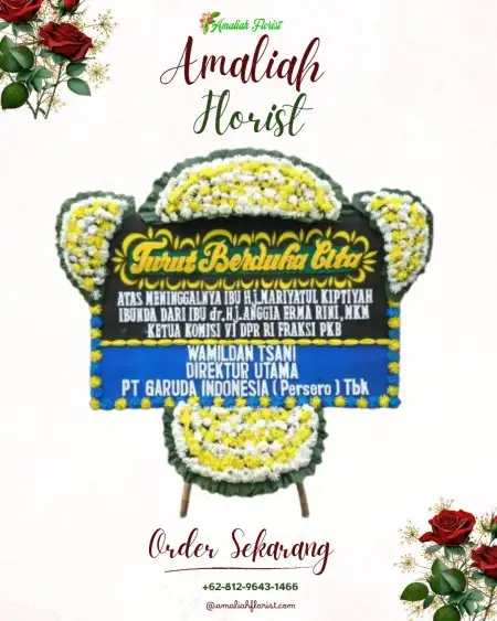 Papan Bunga Duka Bojasari